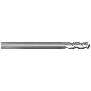 1/4'' X 3/4'' 3 FLUTE BALL NOSE