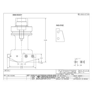 8560 BODY W/ INS-8162 INSERT
