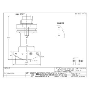 8560 BODY W/ INS-8163 INSERT
