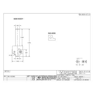 8200 BODY W/ INS-8200 INSERT