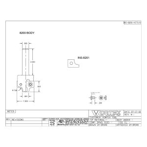 8200 BODY W/ INS-8201 INSERT