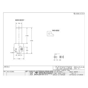 8205 BODY W/ INS-8202 INSERT
