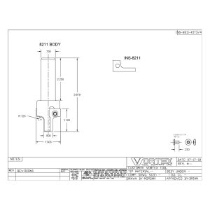 8211 BODY W/ INS-8211 INSERT