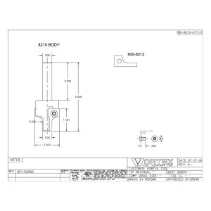 8210 BODY W/ INS-8213 INSERT