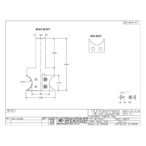 8240 BODY W/ INS-8241 INSERT