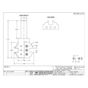 8530 BODY W/ INS-8280 INSERT