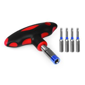Anti-Tamper T15 Torx Screwdriver Set | T-Handle Dual-End Wrench With S2 Steel Bits | Perfect For DIY & Professional Mechanics